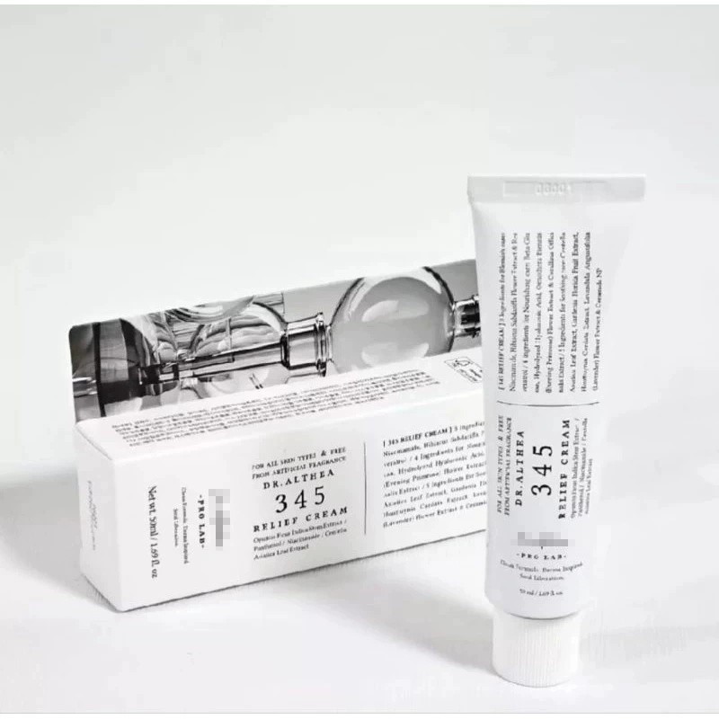345 Relief Cream 1.69 Fl Oz Soothing Moisturising Face Cream for Skin