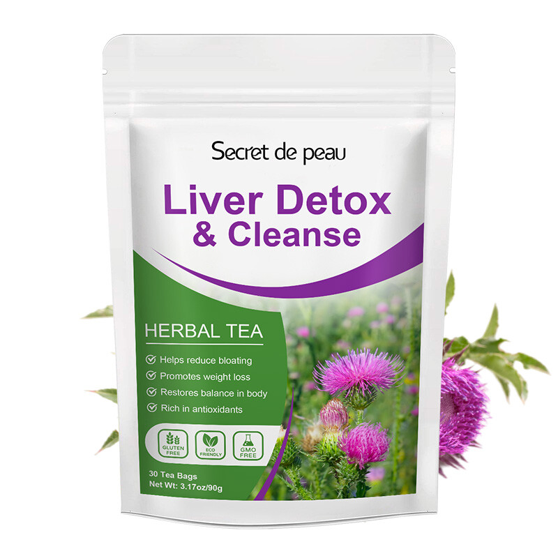 30 Days Detox Tea Bags 100% Natural Liver Metabolism Boost Immune Anti-oxidant