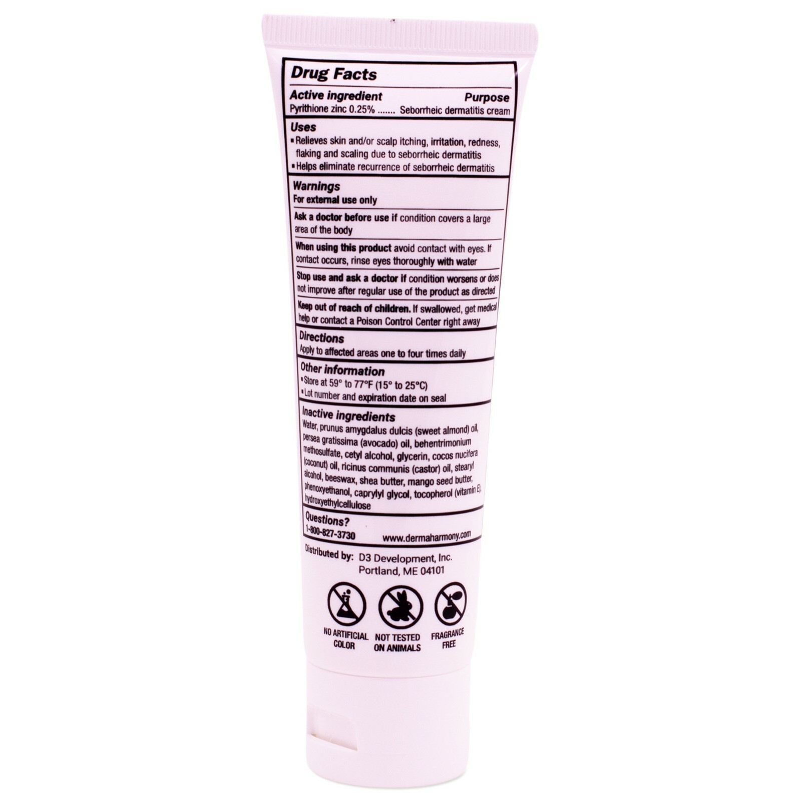 Seborrheic Dermatitis Cream – 3 Fl Oz