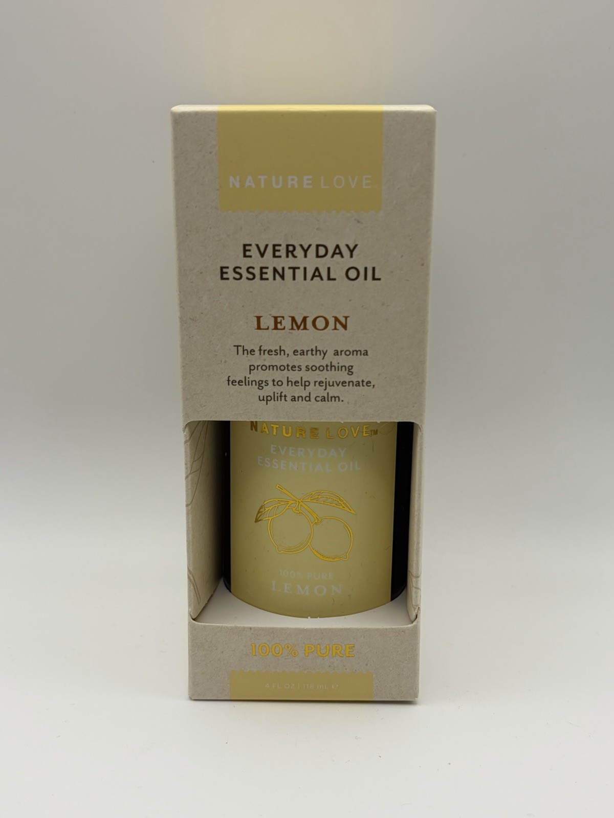 Nature Love Everyday Essential Oil Lemon 100% Pure Sealed Brand New