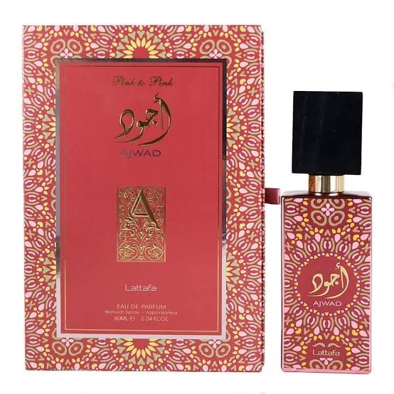 Ajwad Pink to Pink by Lattafa Eau De Parfum Spray for Women 2.04oz