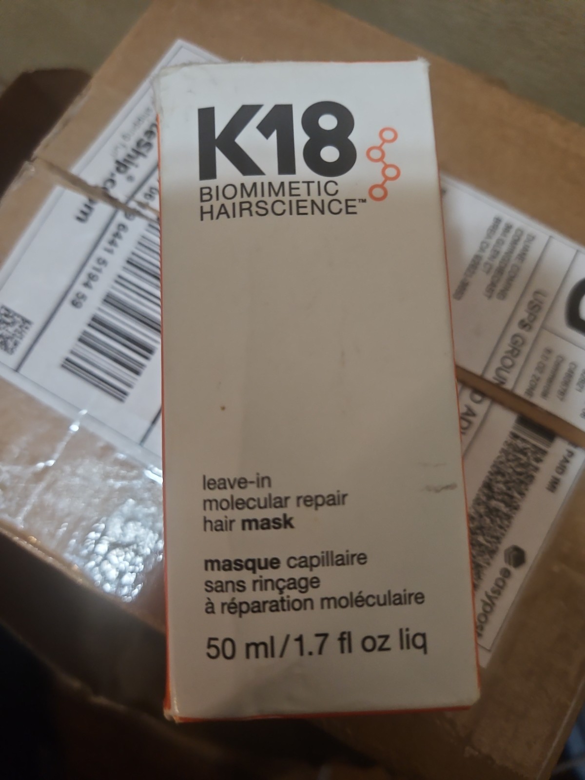 K18 Leave In Molecular Repair Hair Mask Biomimetic Hairscience 50 ml / 1.7 oz