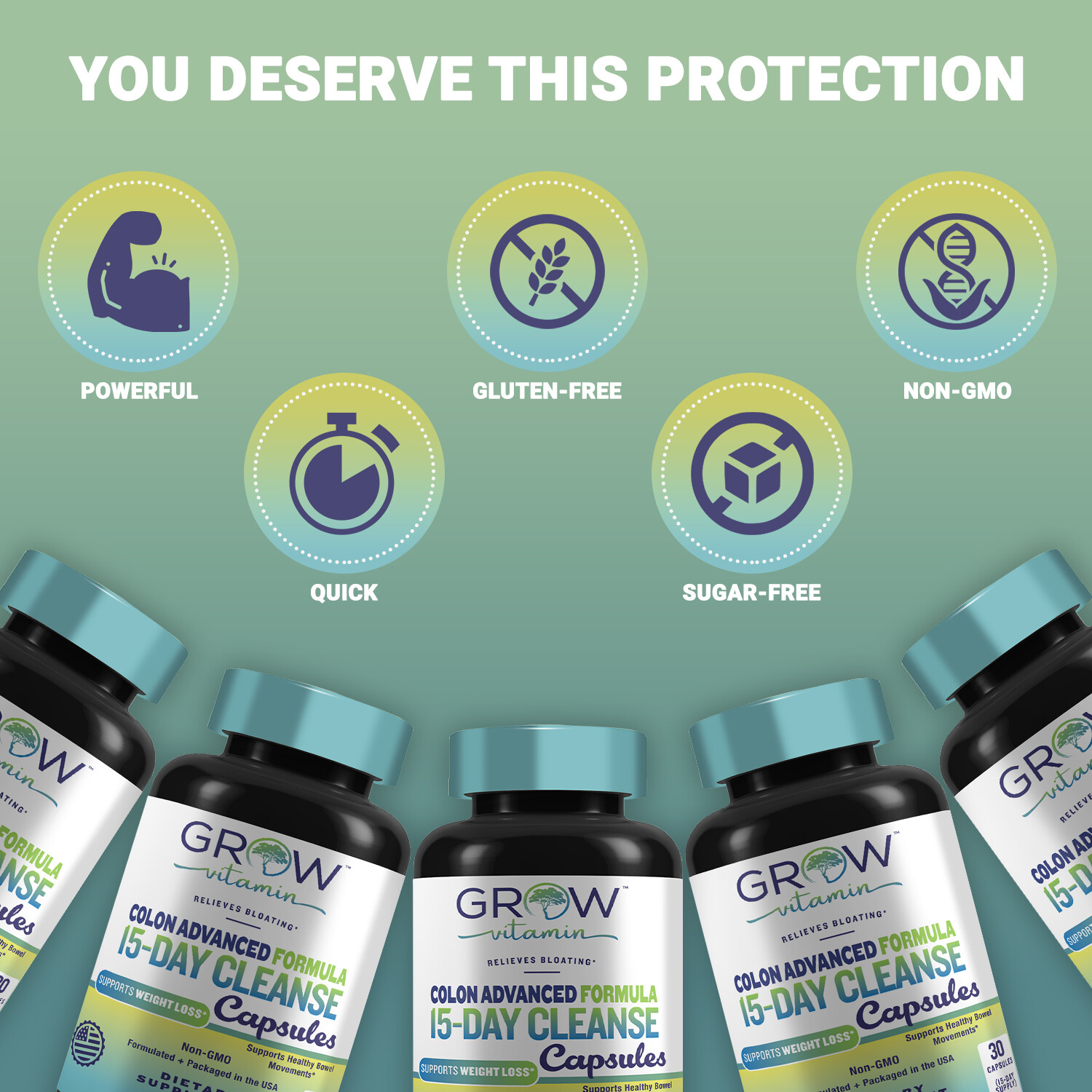 COLON 14 DAY Quick Cleanse Support Detox Weight Loss Increased Energy, NW 2024