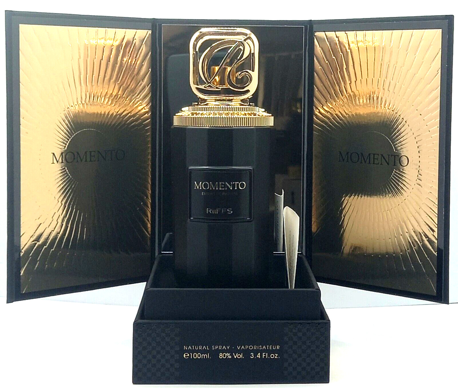 RIIFFS MOMENTO EXTRAIT DE PARFUM SPRAY UNISEX 3.4 Oz / 100 ml BRAND NEW ITEM!!!
