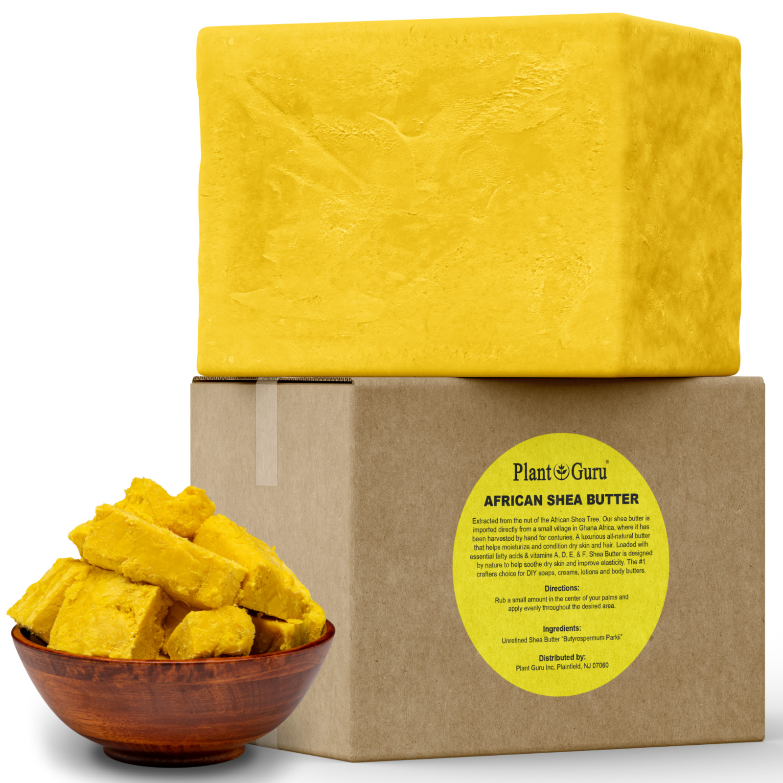 Raw African Shea, Cocoa, Kokum, Mango Butter 100% Pure Organic Unrefined Bulk