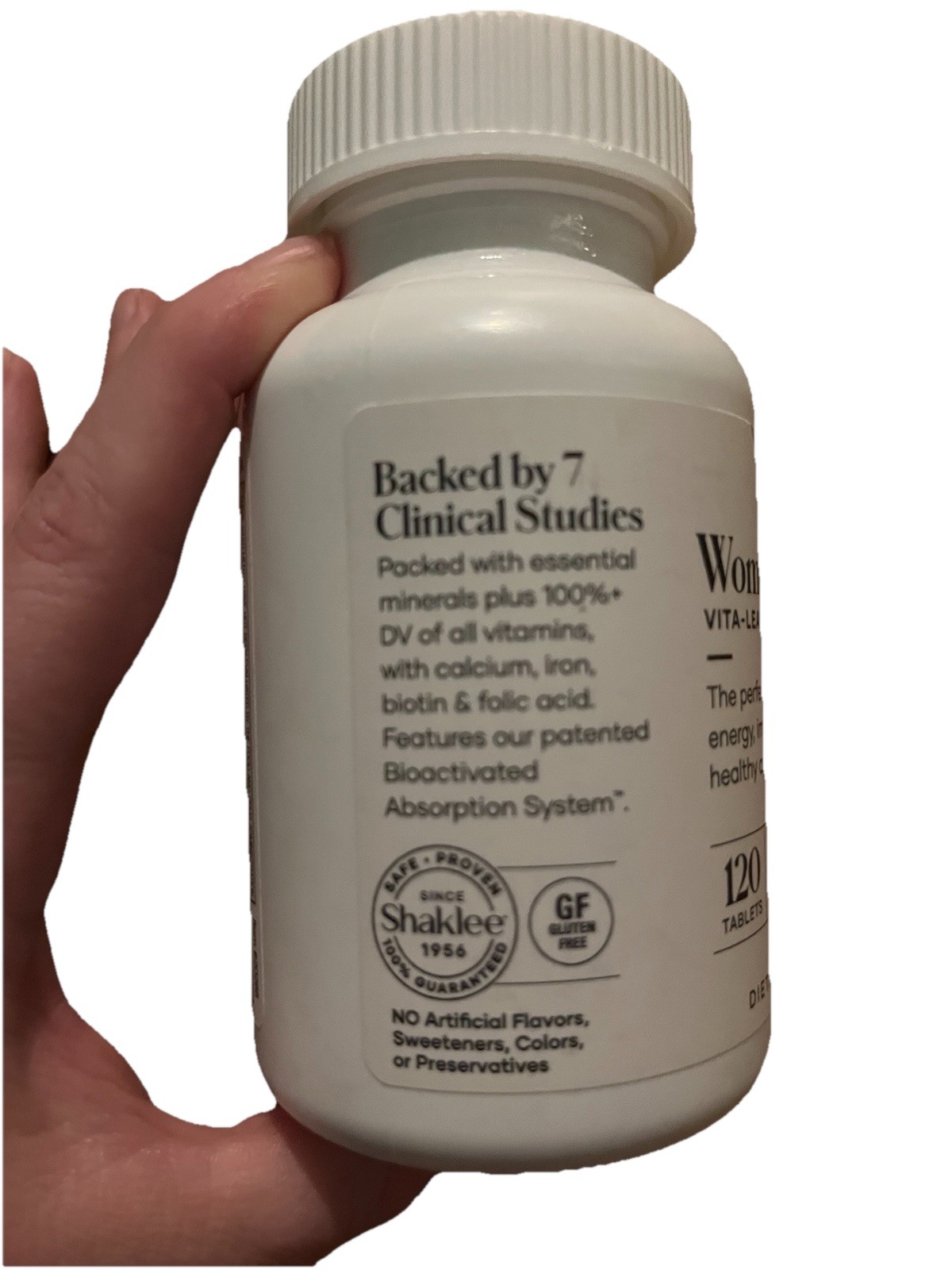 Shaklee Women’s Multi+ Vita-Lea Multivitamin 120 Tablets Energy & Immune