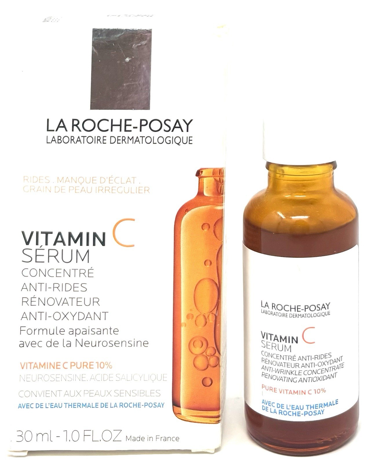La Roche-Posay Pure Vitamin C Anti-Wrinkle Face Serum 1oz Exp: 06/2026