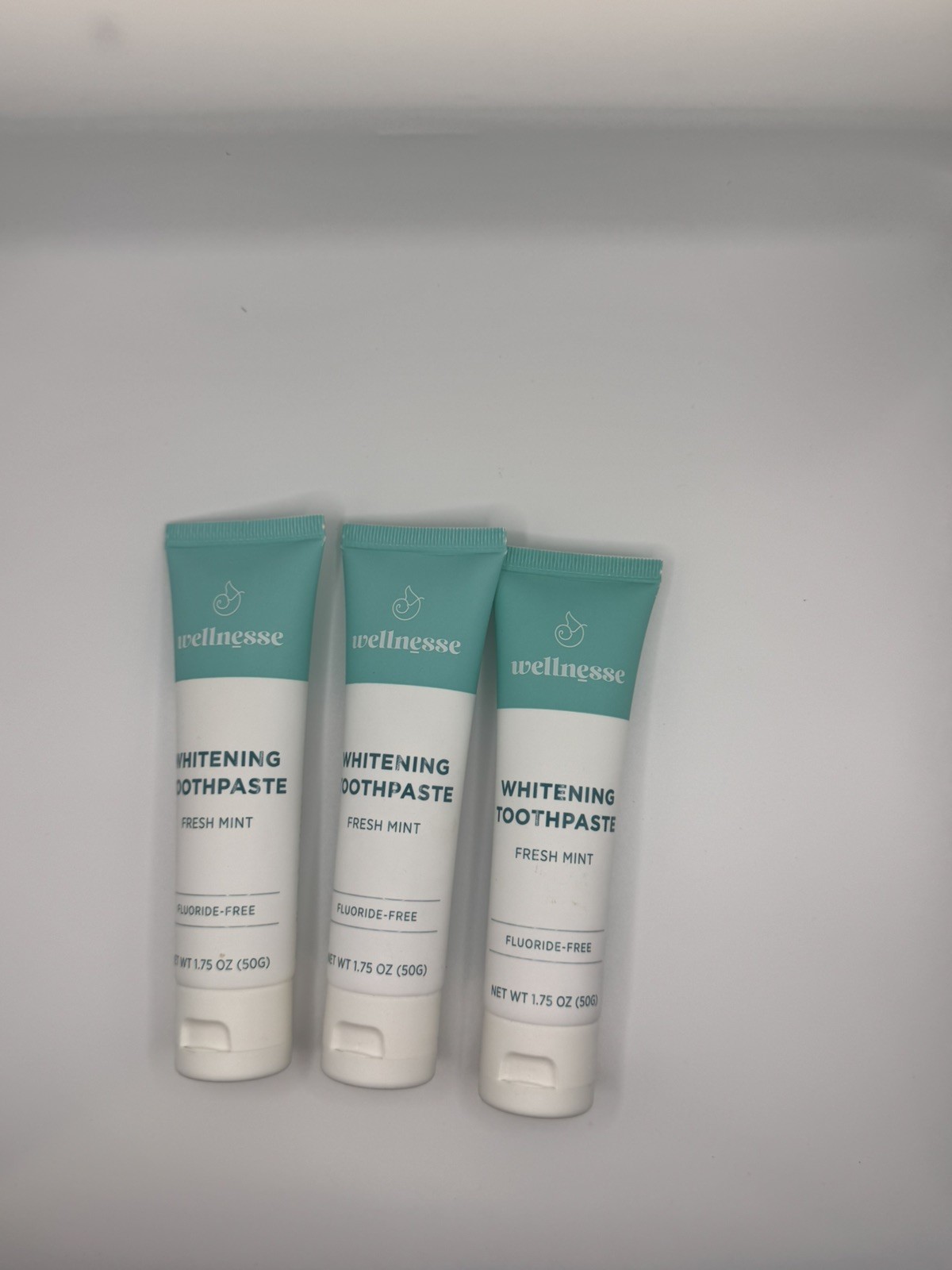 (6) Wellnesse Whitening Hydroxyapatite Toothpaste 1.75oz Xylitol