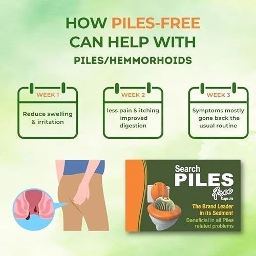 SEARCH WELLNESS Piles Free Capsules 3 Stripes – 30 Capsules