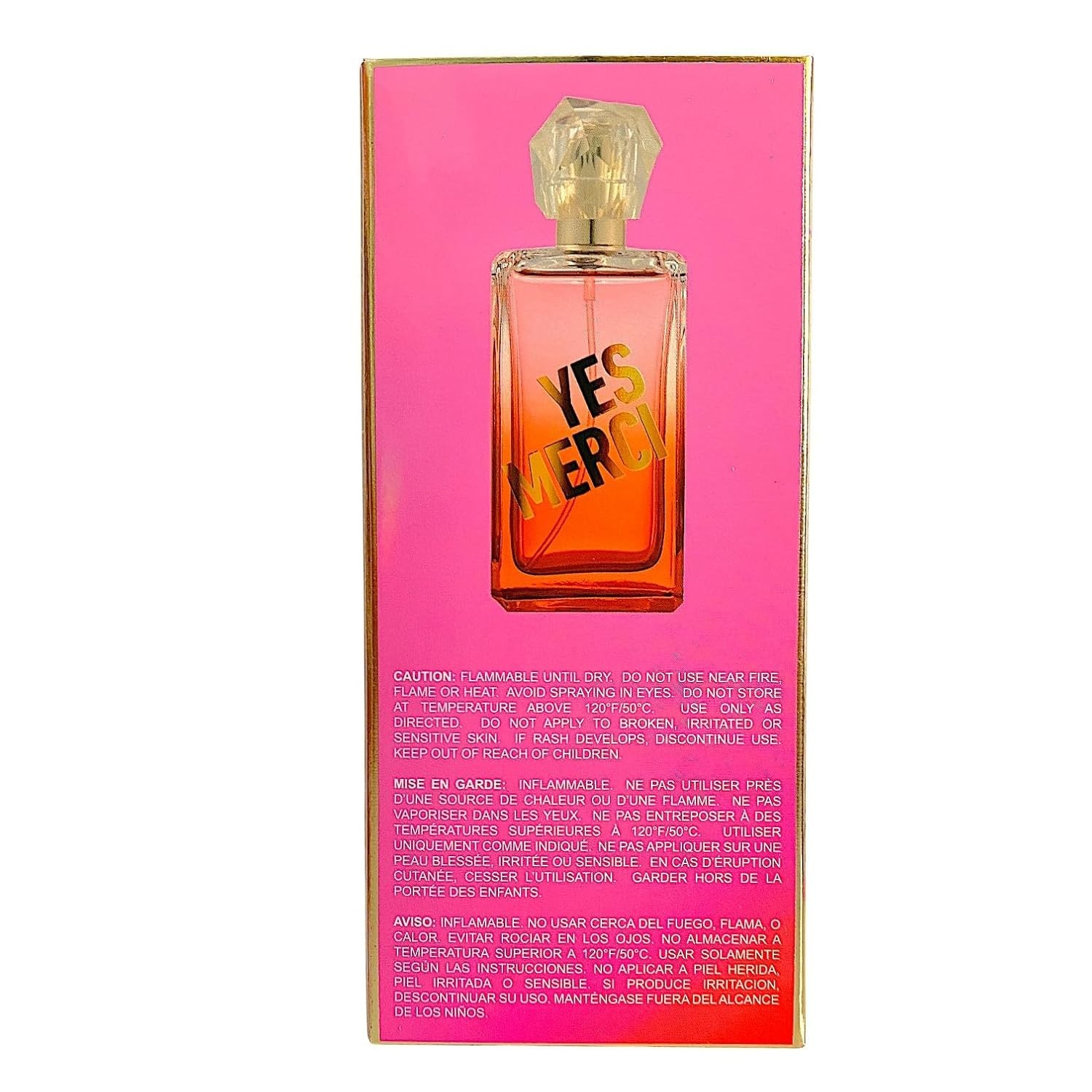 2X United Scents YES MERCI EDP 3.4oz Women’s Perfume – Juicy Floral Fruity Scent