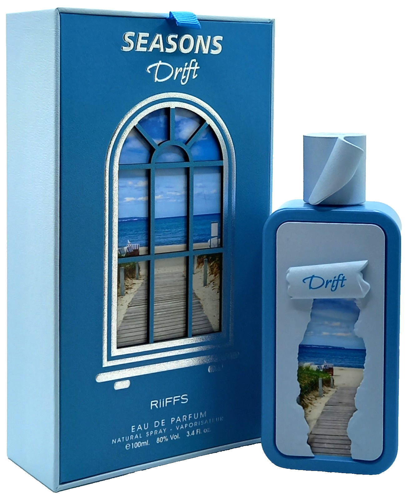 RIIFFS SEASONS DRIFT EAU DE PARFUM SPRAY UNISEX 3.4 Oz / 100 ml BRAND NEW!!!