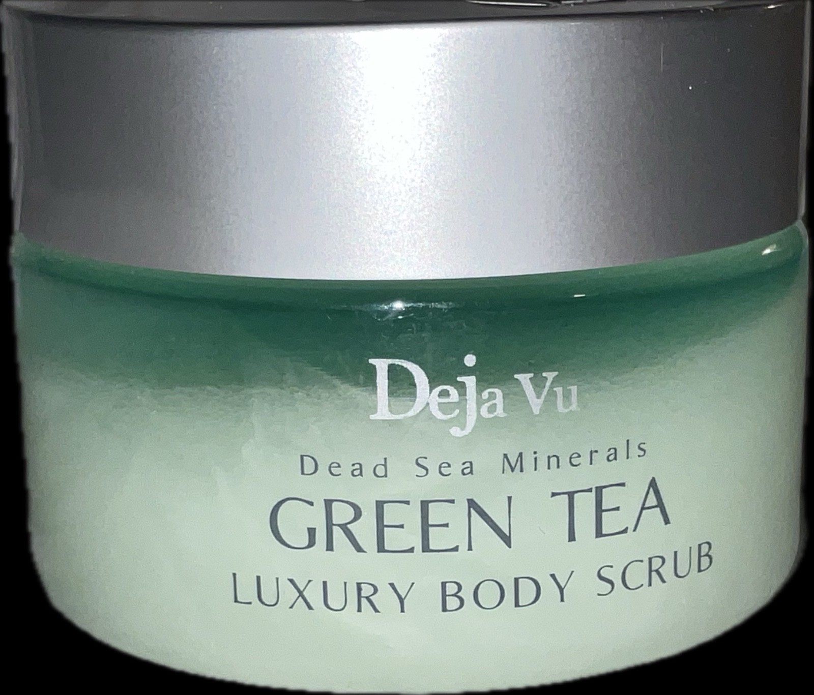 Deja Vu Dead Sea Minerals Green Tea Luxury Body Scrub 8.5 oz 250 ML Israel