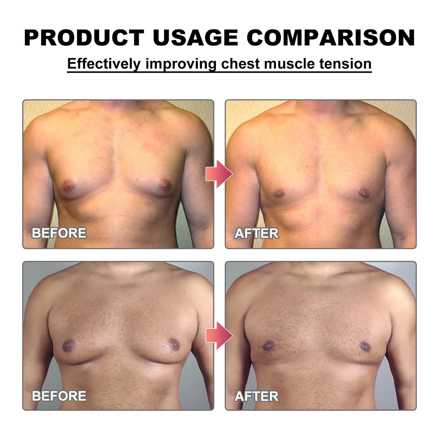 3Pcs Men Therm Bee Venom, The Chest Muscles Venom 0.33 Fl Oz (Pack of 3)