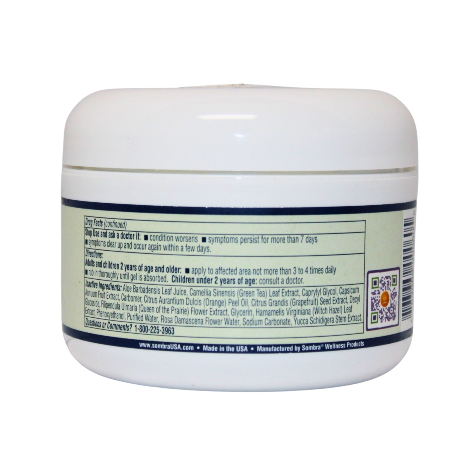 Sombra Warm Therapy Pain Relieving Gel 8 oz Jar