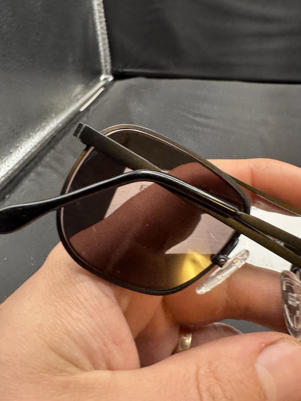Artcraft Eyeglasses OP 52-18-140 Matte Black Square United States Vintage EB06