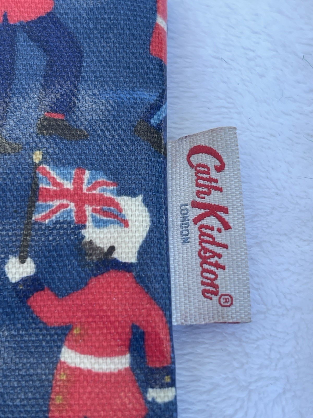 Cath Kidston London Makeup,Change Purse Coated Cotton Classic Guard Band Lot Of2
