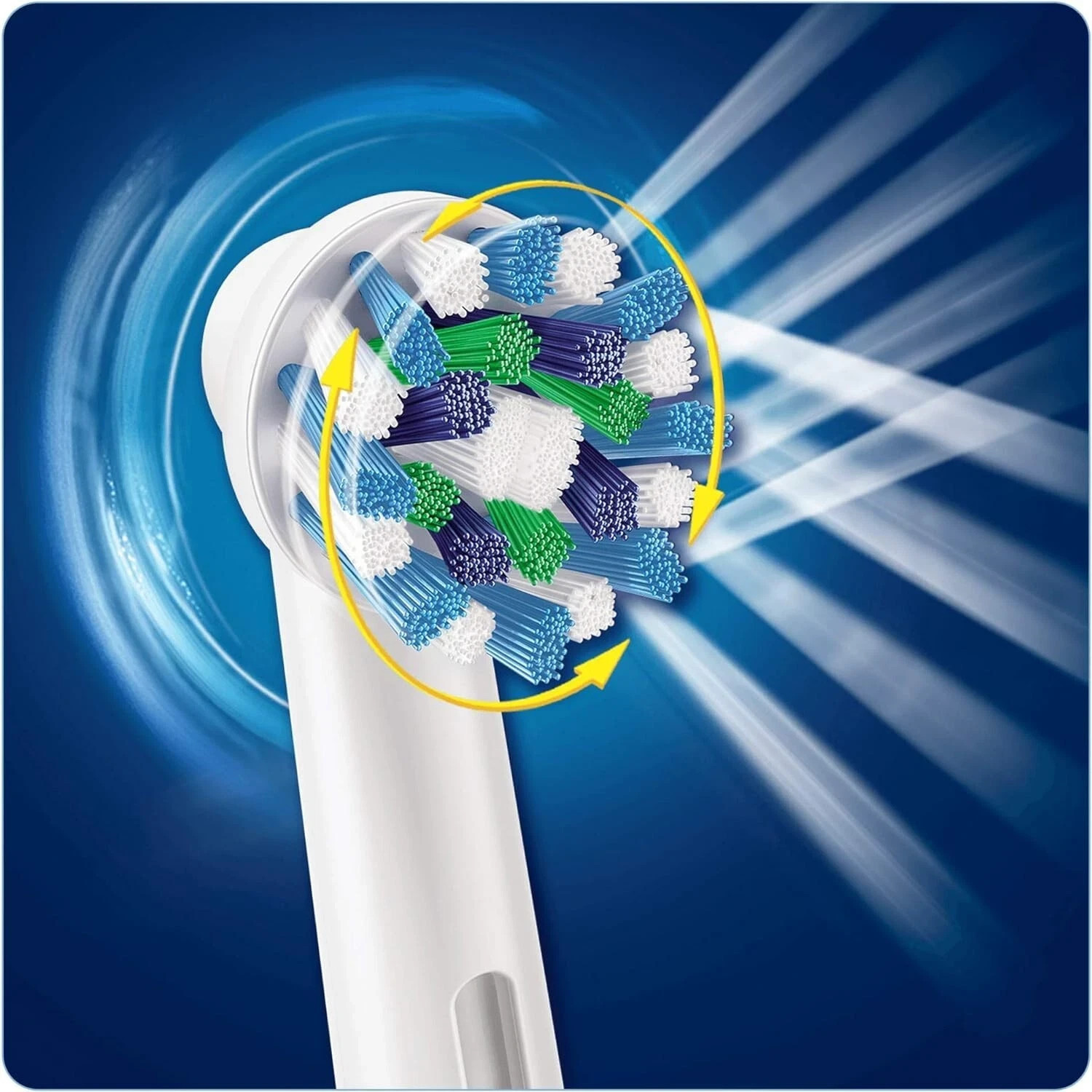 Oral B Cross Action Electric Toothbrush Replacement Brush Heads Refill, 10 Count