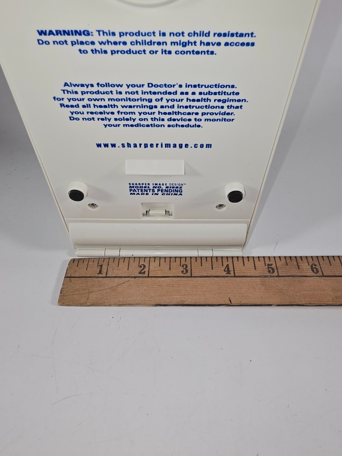 Sharper Image Automatic Vitamin & Pill Organizer In Box Tested Works – See Video