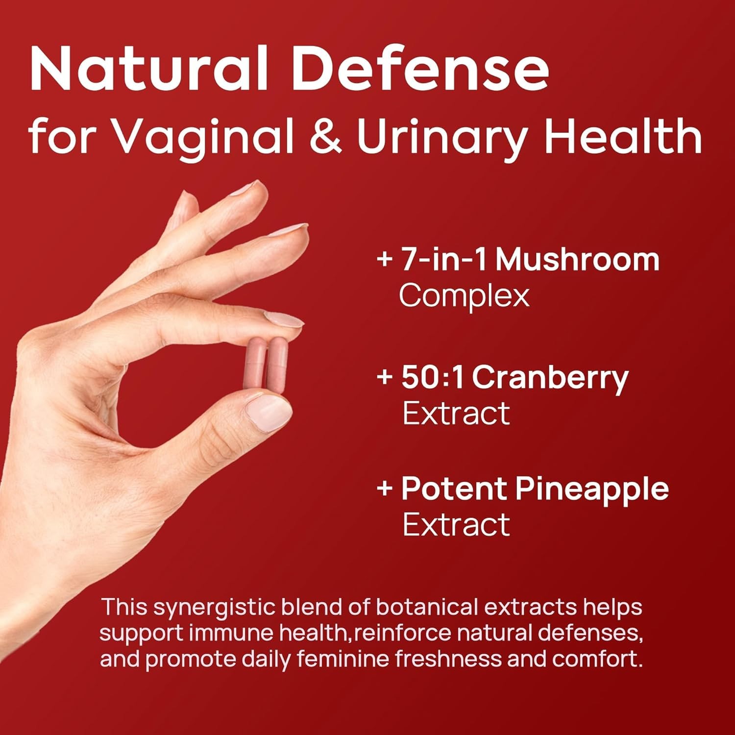 HerAure Vaginal Probiotics for Women – pH Balance, Healthy Vaginal Odor, 60CT