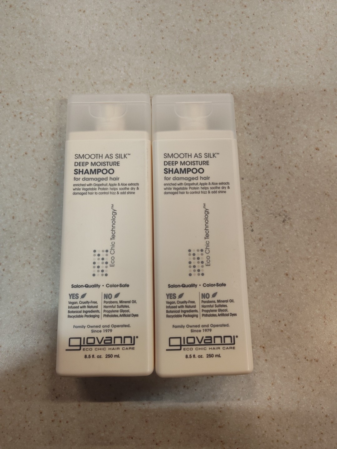 Giovanni Smooth As Silk Deep Moisture Shampoo 8.5 fl oz Each – 2 Pack