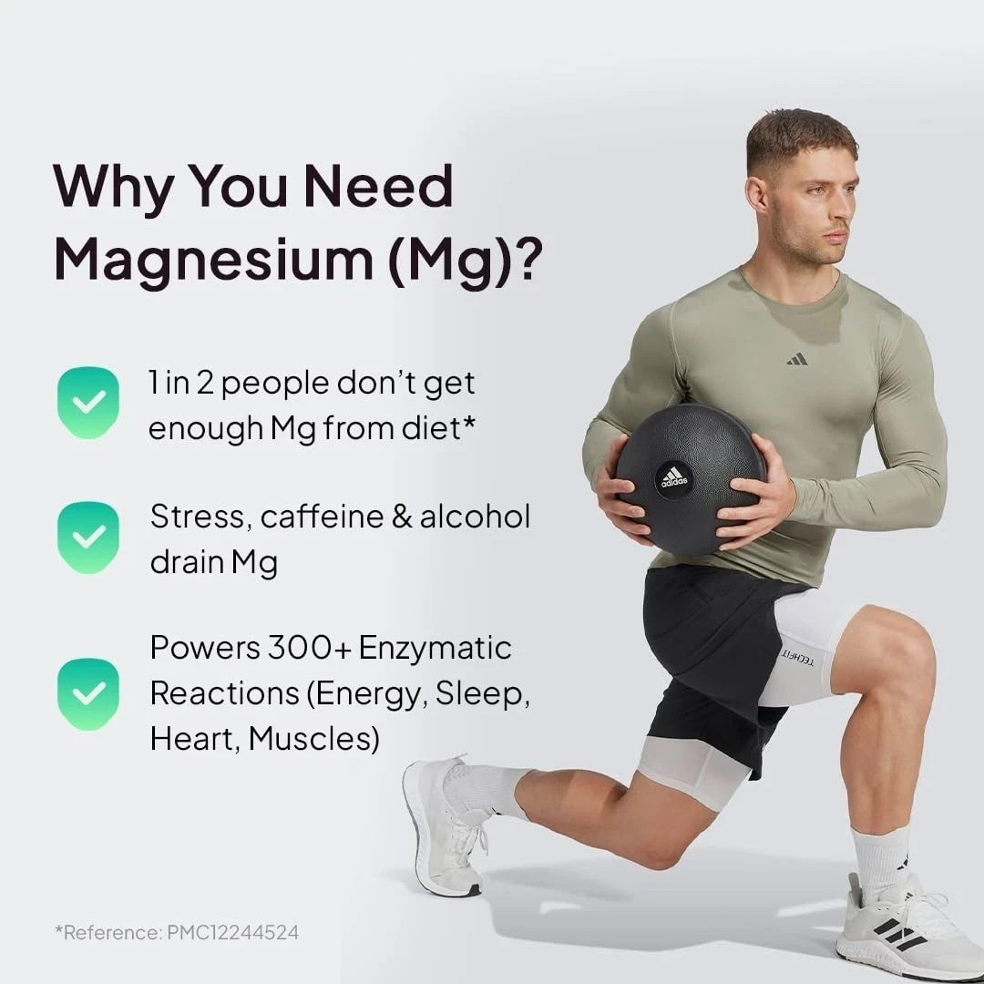 Miduty Chelated Magnesium Bisglycinate (Glycinate) – 1000mg Supplement