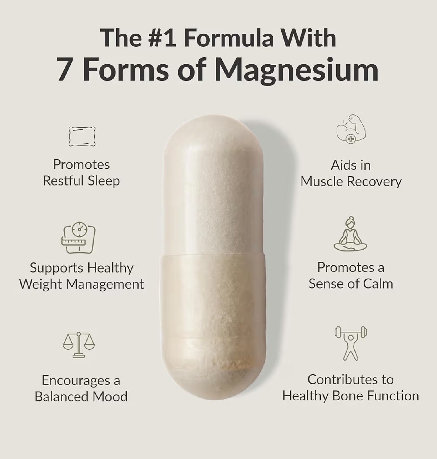 Bioptimizers Magnesium Breakthrough all 7 essential forms, 60 -capsules