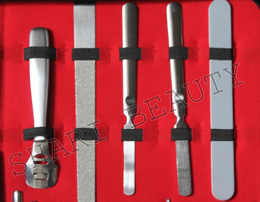 High Quality Full range German Stainless steel 27Pc Manicure & Pedicure Tool kit