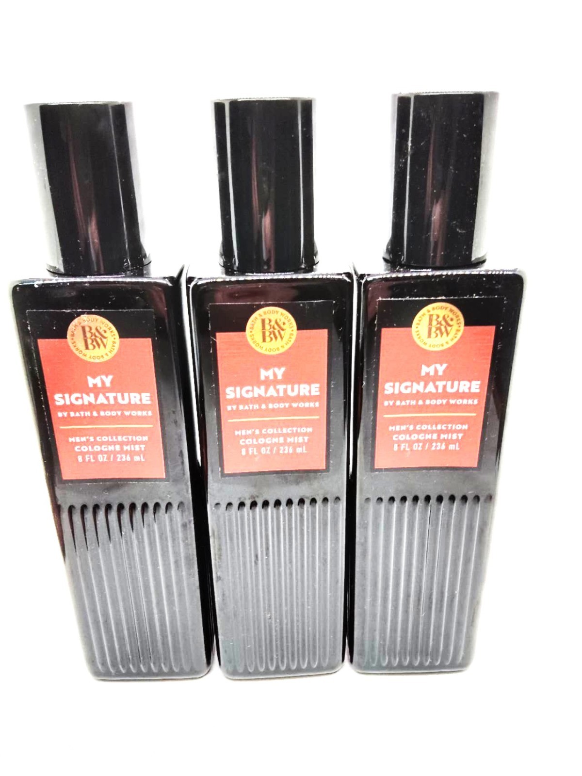 3 Pack-Bath & Body Works My Signature Men’s Collection Cologne Mist 8 fl oz
