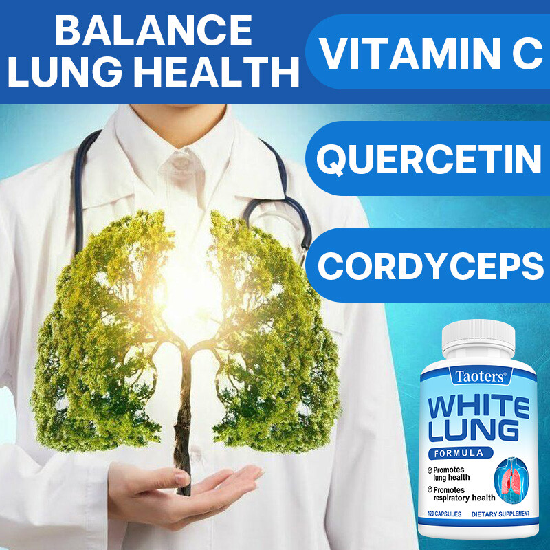 White Lung – Lung Cleanse & Detox.Support Clear Lungs a Healthy Lungs Supplement
