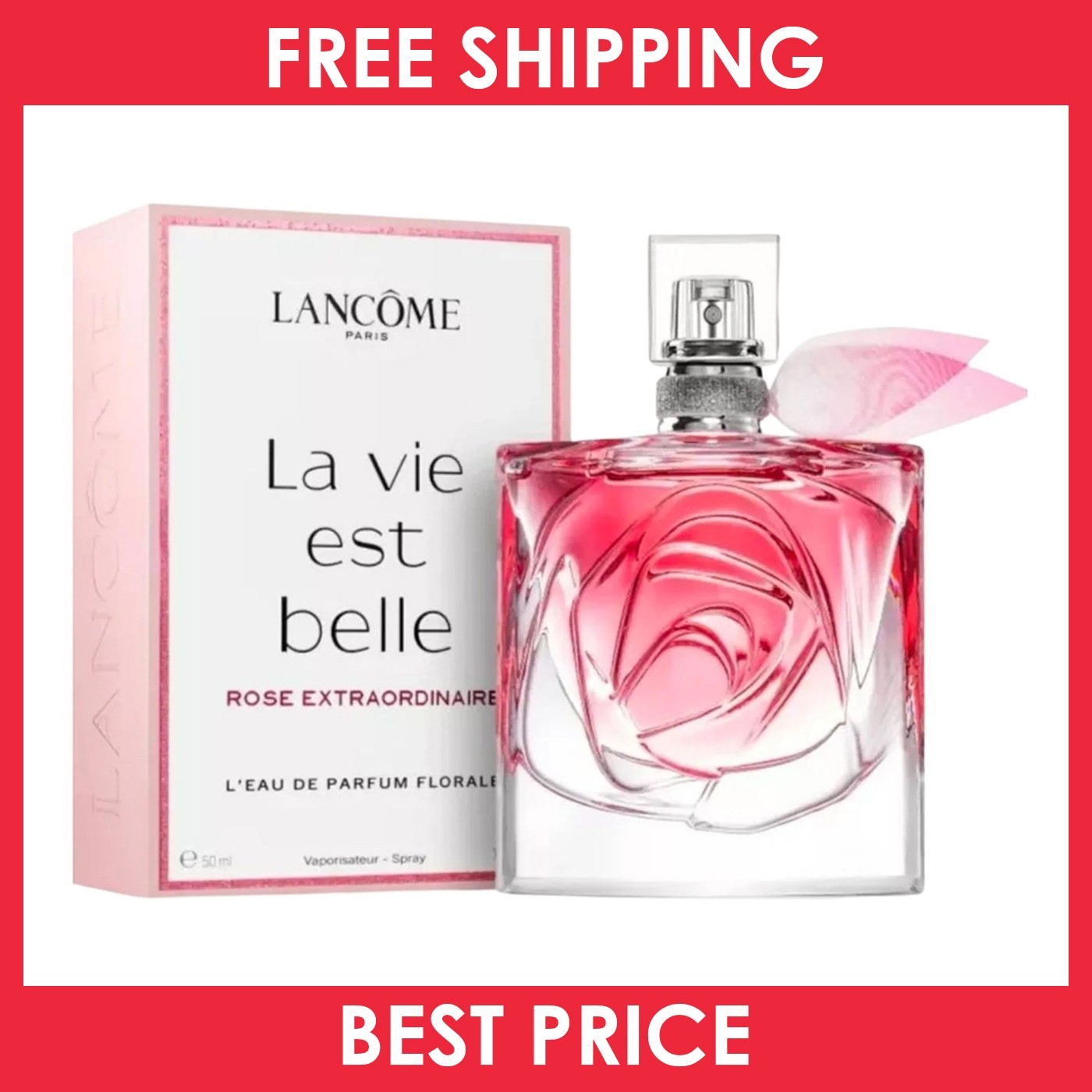 La Vie Est Belle Rose Extraordinaire by Lancome 3.4oz – EDP Spray – New