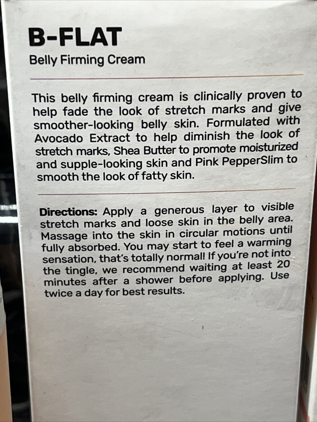 Maelys B-Flat Firming Belly Cream + B-FLEX FIRM ARM CREAM 3.38oz New 🔥SALE🔥