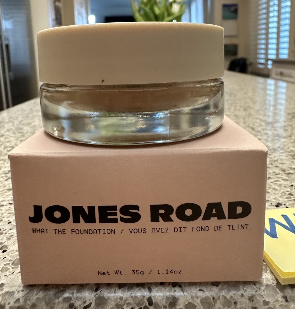Jones Road Bobbi Brown What The Foundation BEIGE 1.14oz/35g FULL SZ NEW BOX $46