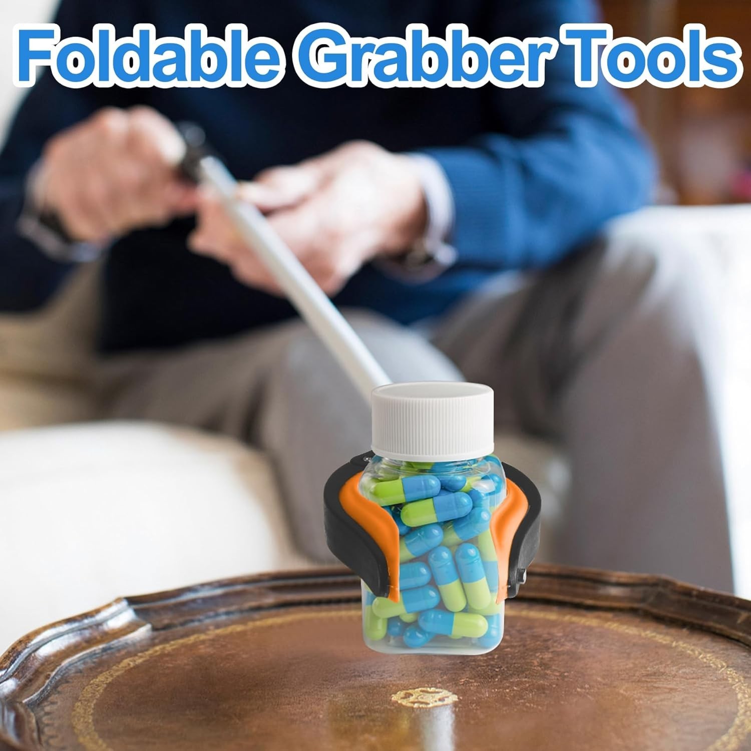 Trash Reacher Grabber Industrial Pick Up Stick Heavy Duty Helping Grabber Tool