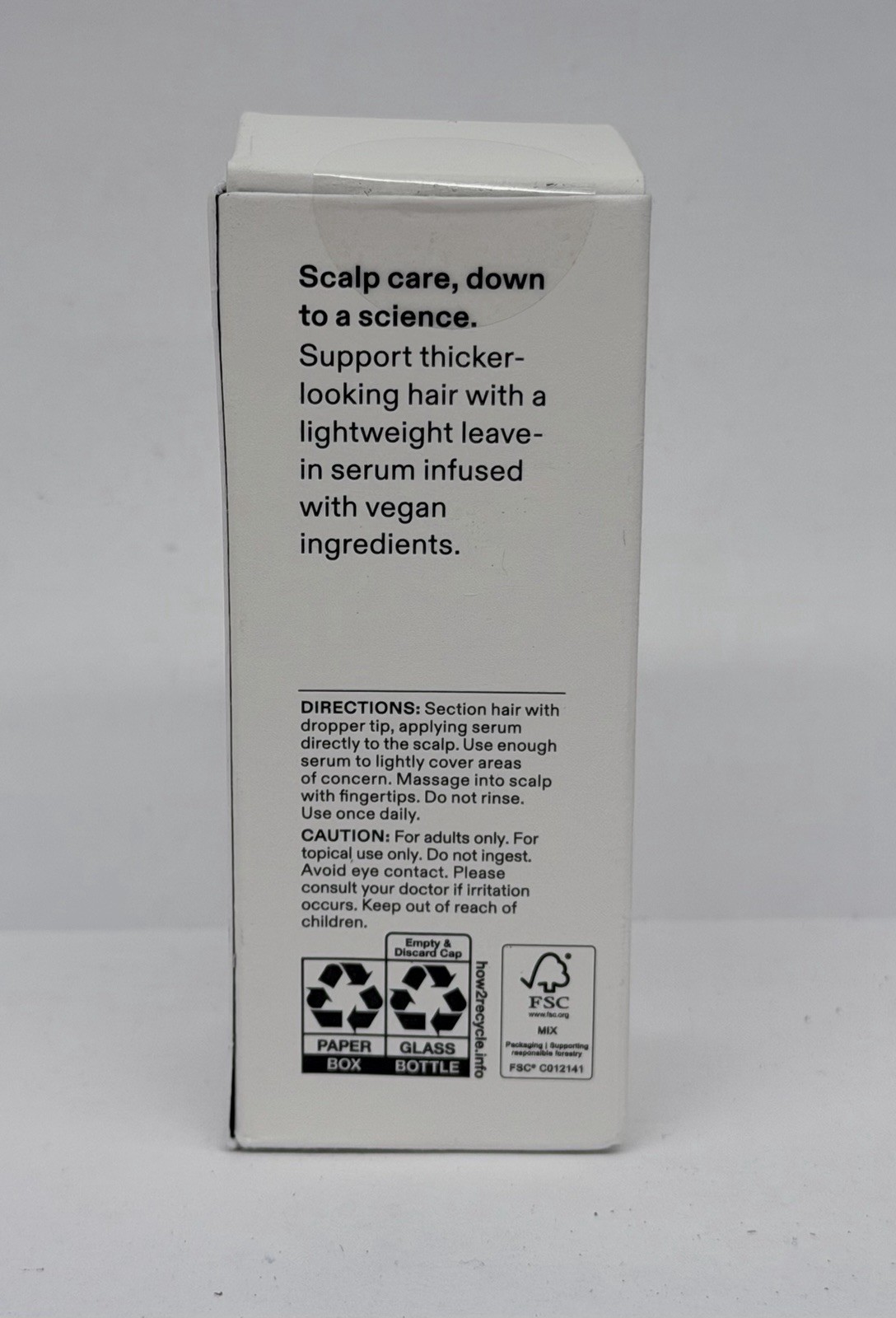 Nutrafol Women Hair Serum with Ashwagandha Exosomes Formulation 1 Fl Oz Box
