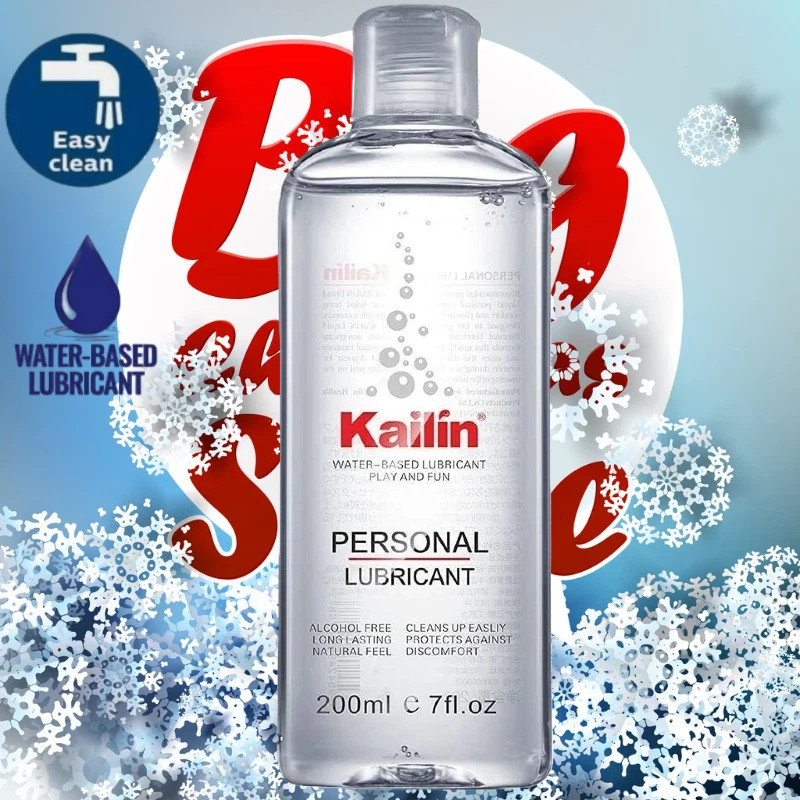 Lube Personal Sex Lubricant Water-Based Long Lasting Women/Men Adult Easy Clean~