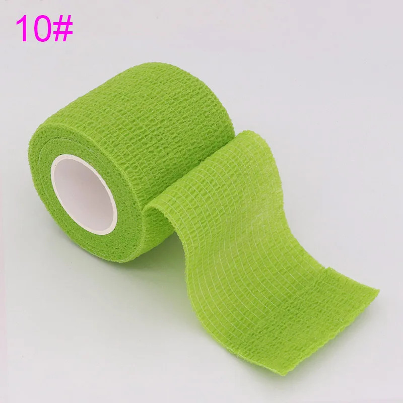 18 Colors Colorful Athletic Wrap Tape Self Adhesive Elastic Bandage Bands Sports