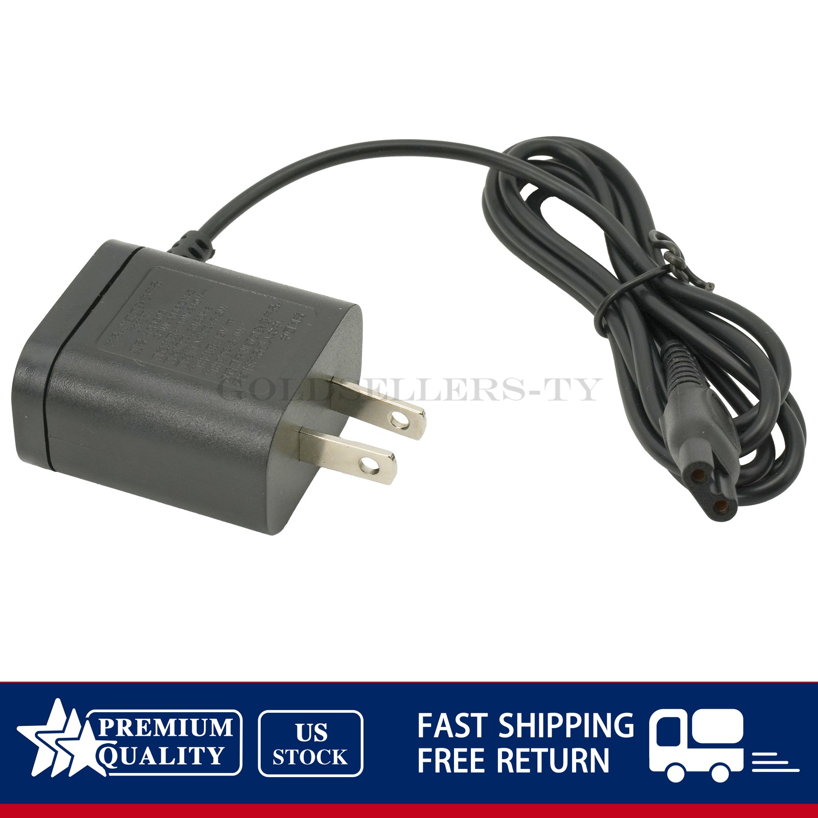NEW For Philips Norelco Electric Shaver HQ8505 Power Cord Charger Free shipping
