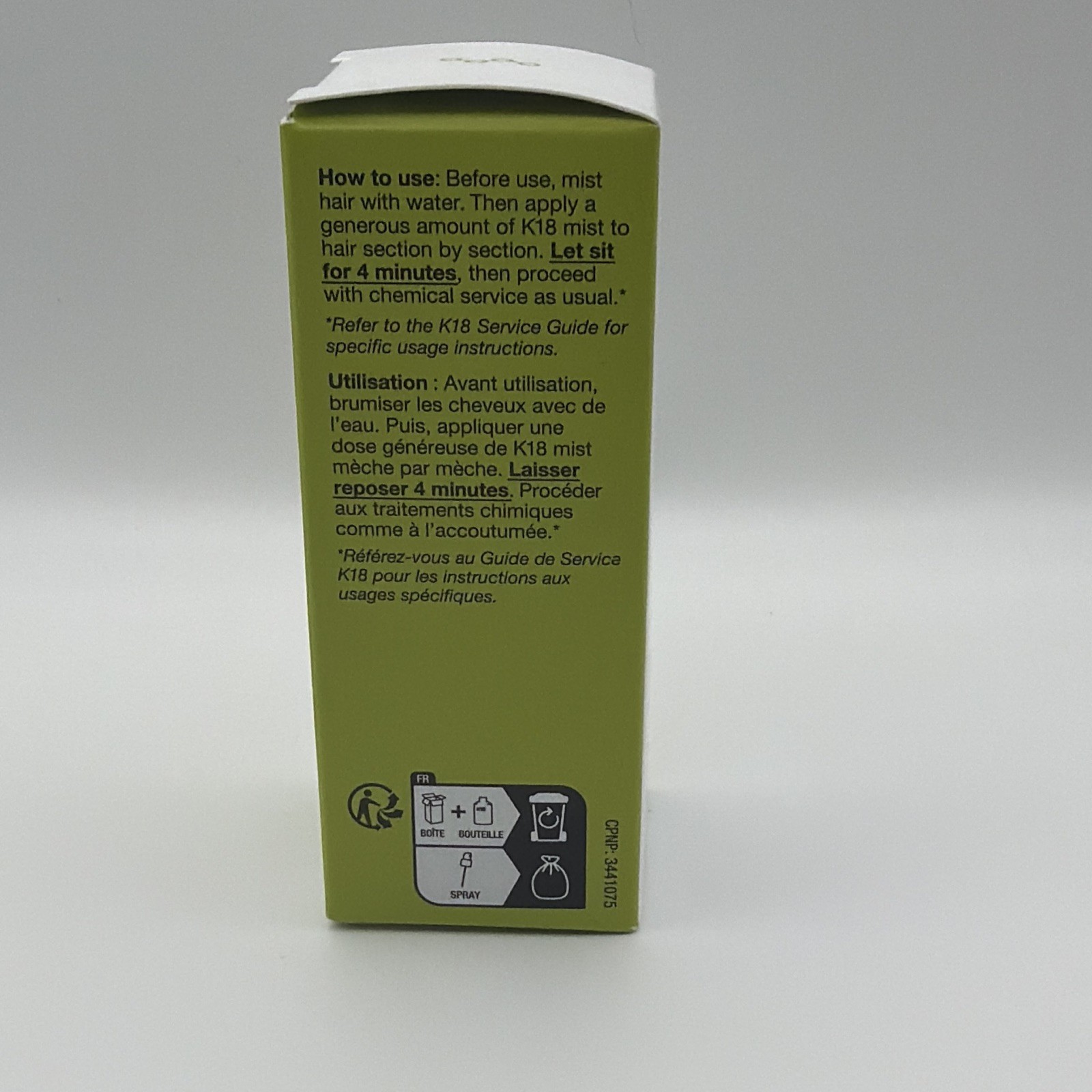 K18 Biomimetic Hairscience Molecular Repair Hair Mist 1 fl oz Travel Size