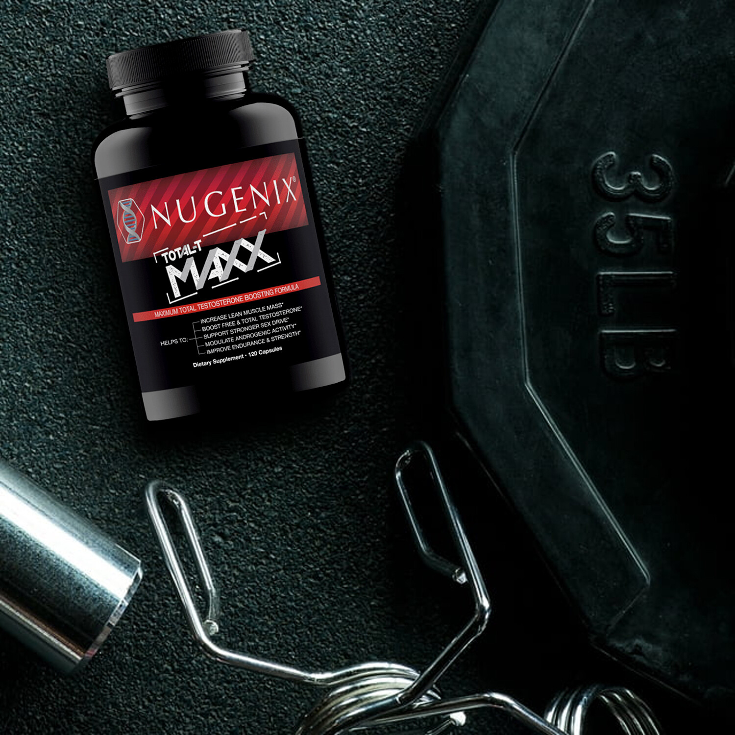 NUGENIX TOTAL-T MAXX – Testosterone Booster, Energy, Muscle Strength and Growth
