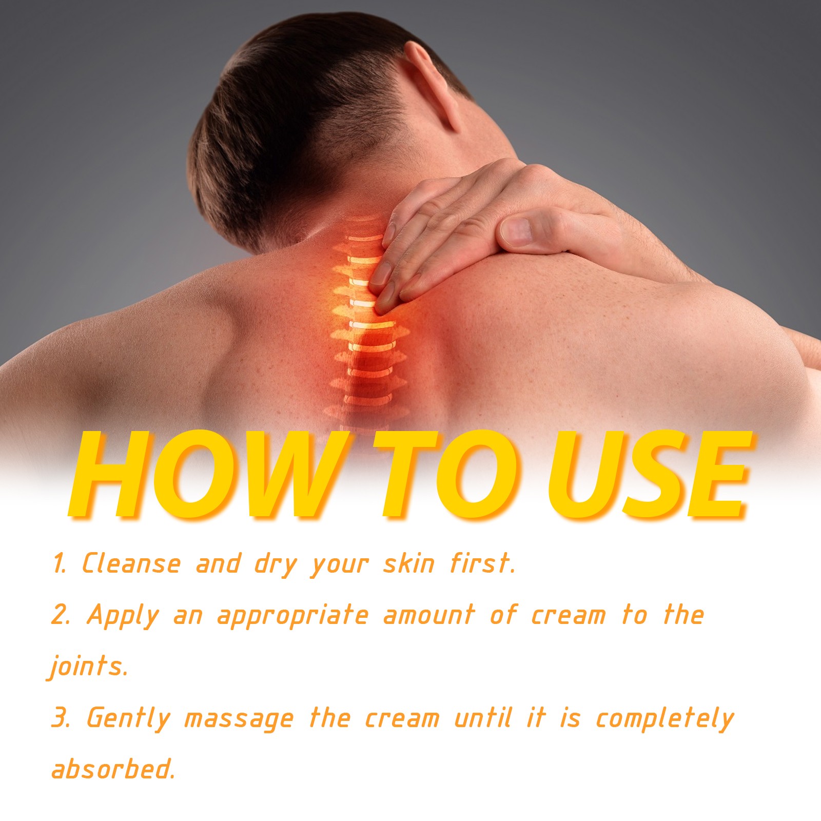 Bee Venom Joint Care Cream Relieves Aching Joints, Hands, Lumbar Muscles, Bones