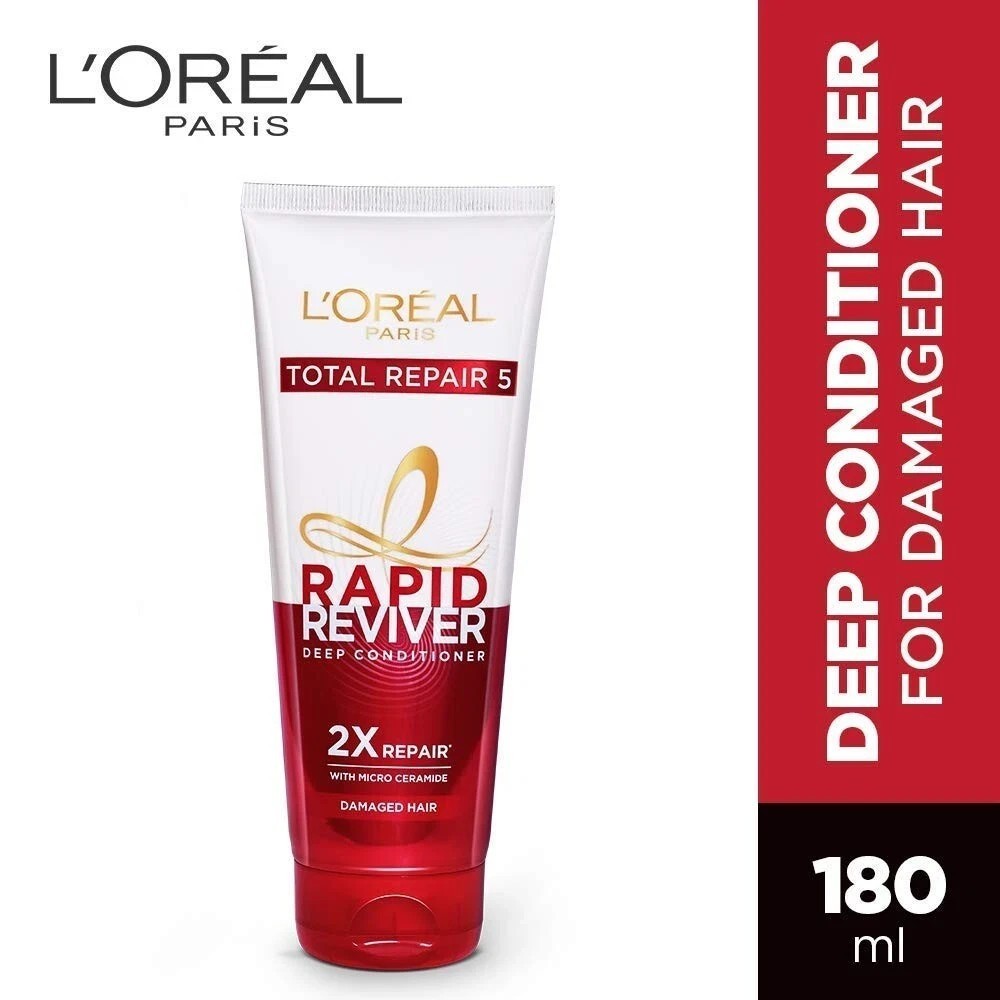 L’Oreal Paris Deep Conditioner With Micro-Ceramides Repairs Damaged 180ml