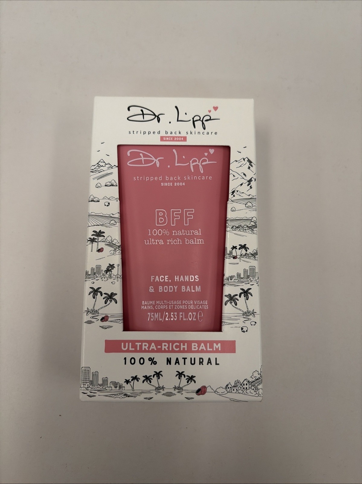 1X 75ML Dr. Lipp BFF Moisturising Balm for Face/Hands & Body – NEW United States