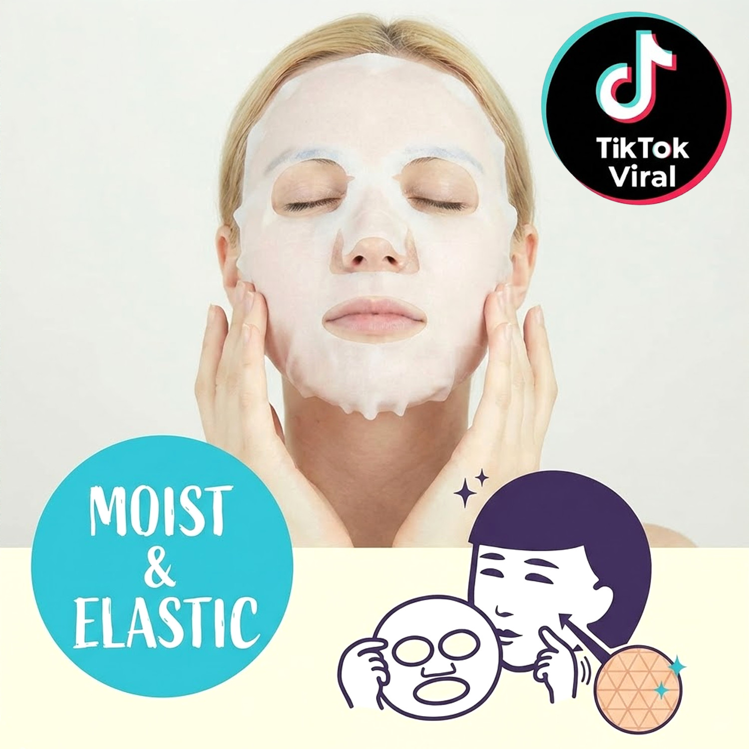 Ishizawa Keana Nadeshiko Rice Serum Pore Care Moisturizing Mask Japan 10 Sheets