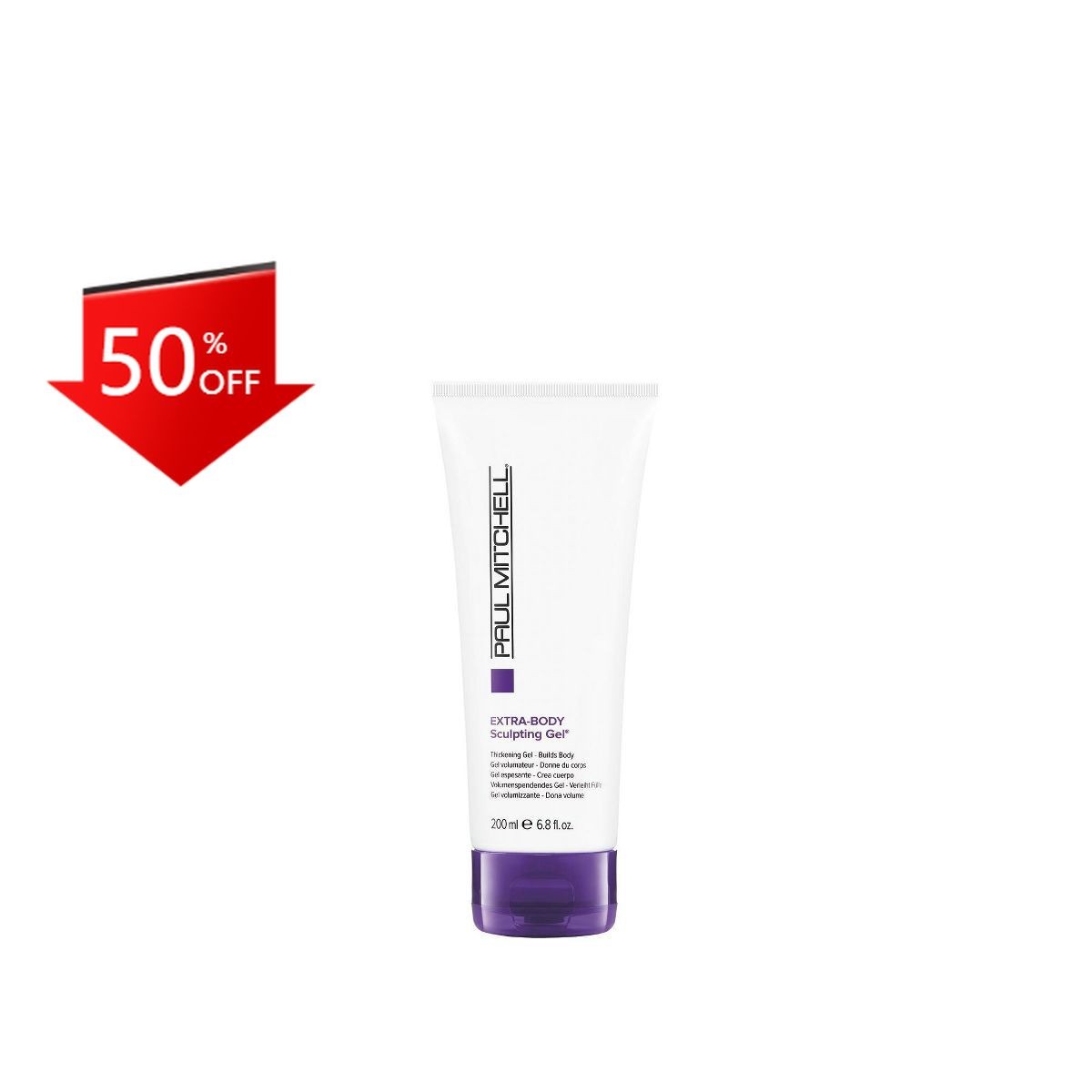 Paul Mitchell Extra-Body Sculpting Gel – 6.8oz: Thickening, Volumizing,Fine Hair