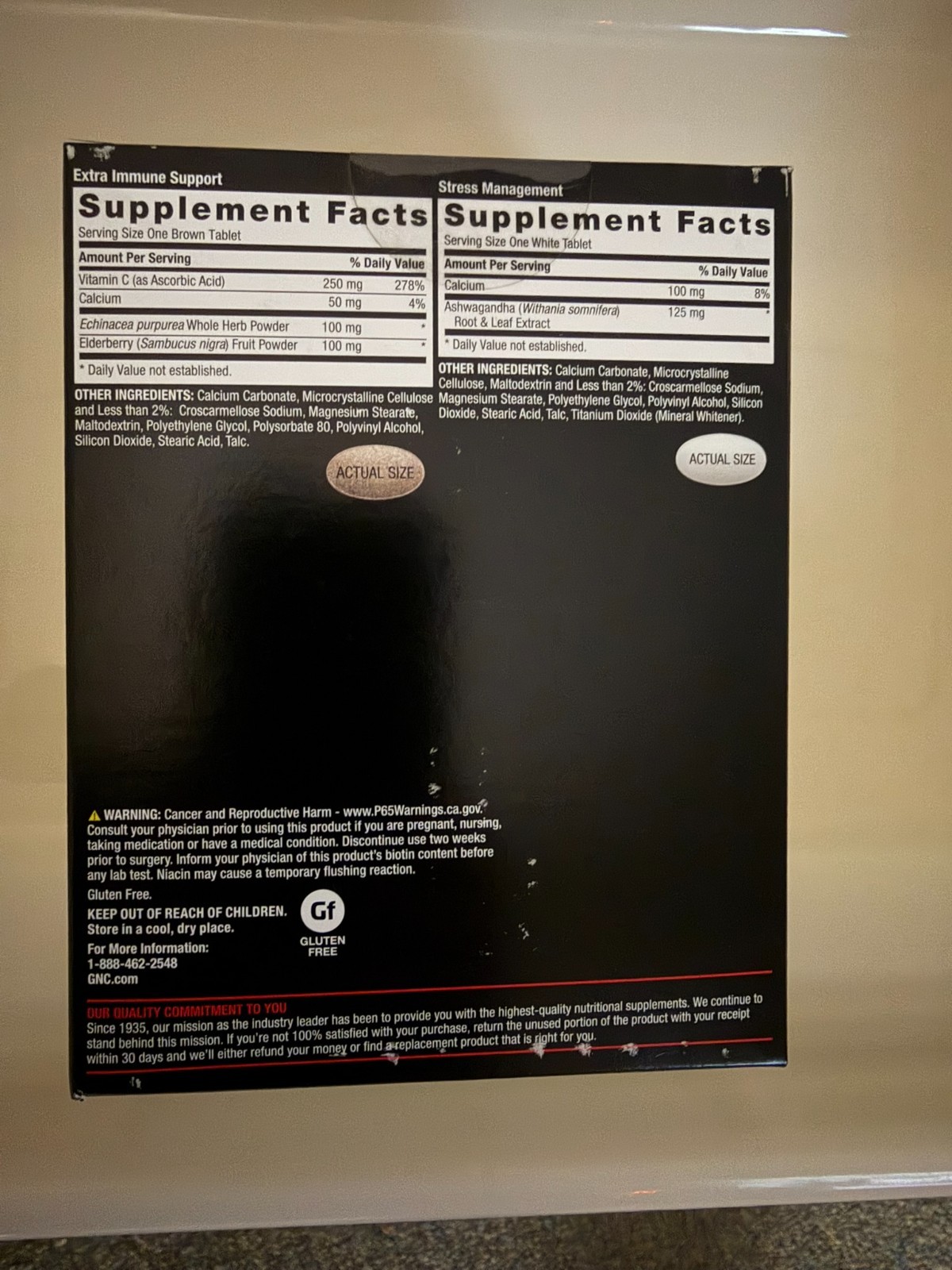 GNC Mega Men Health & Vitality Sexual Performance Daily 30 Packs VITAPAK