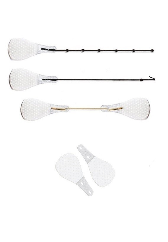 Instant Face, Neck and Eye Lift (Dark Hair) Facelift Tapes & Bands Secret Lift