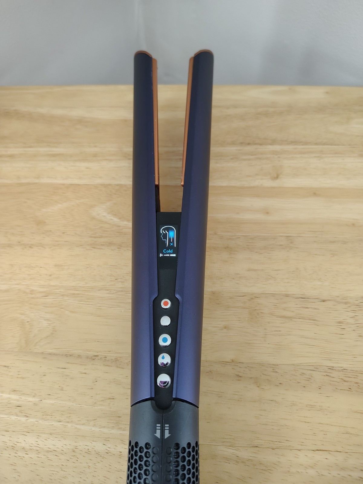 Dyson Airstrait HT01 Wet to Dry Hair Straightener Styler Prussian Blue Copper