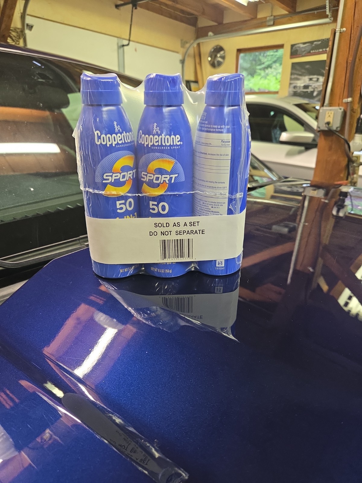 Coppertone SPF 50 Sunscreen 4 in 1 3pk 5.5oz