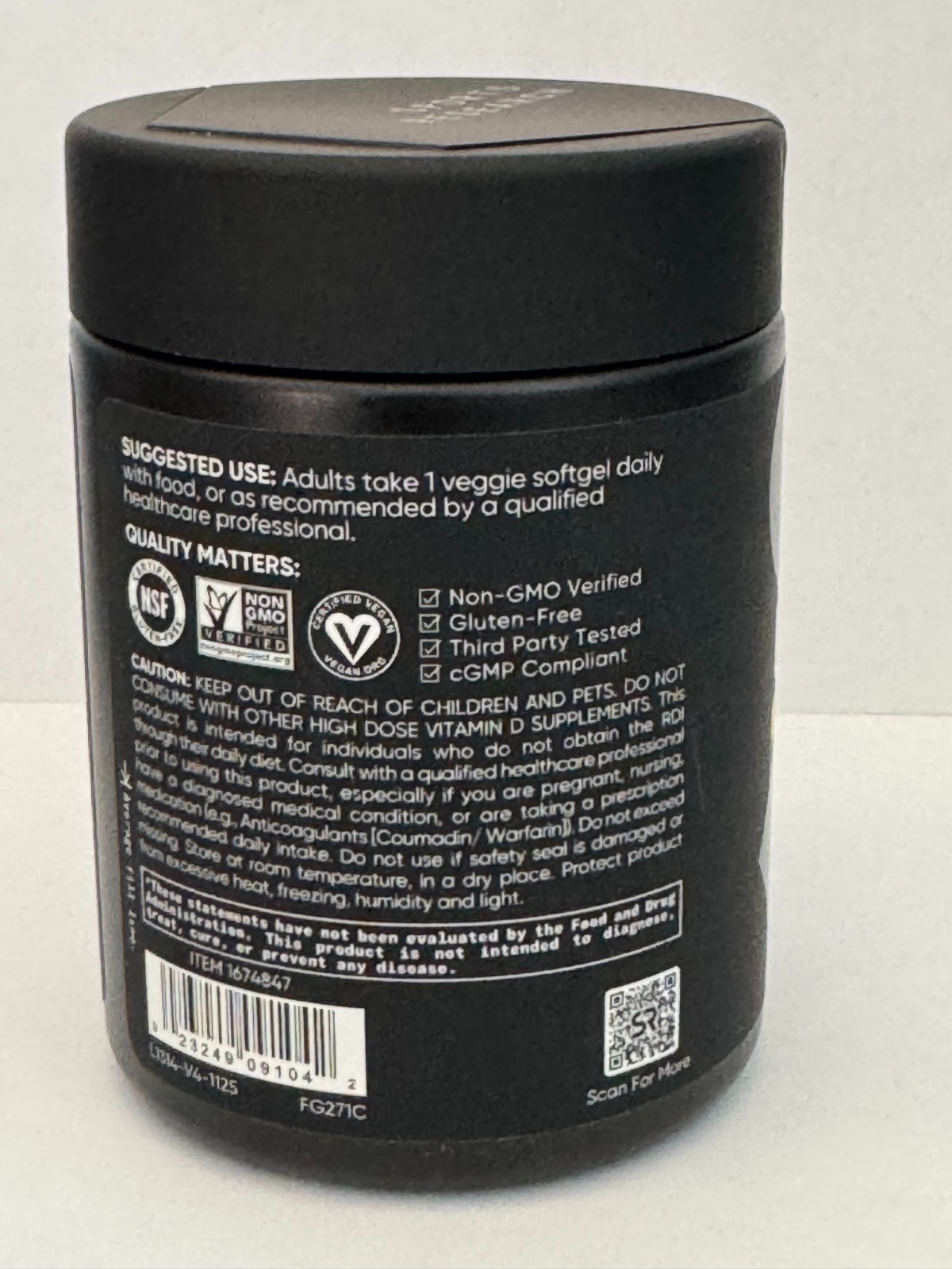 Sports Research D3 + K2, 160 Veggie Softgels,Supports Bone and Immune Health