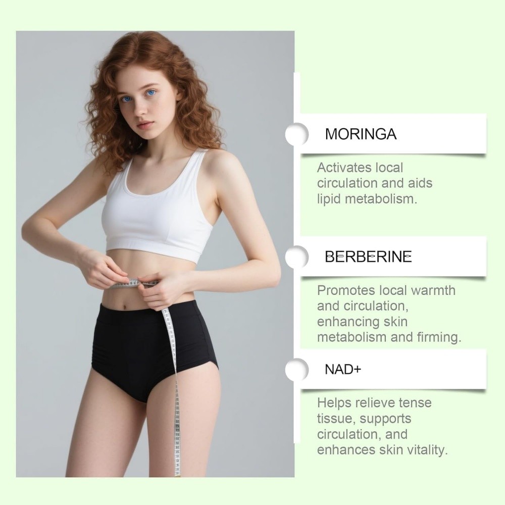 3-Pack Moringa Berberine NAD+ Weight Loss Patches Advanced Nano Microneedle